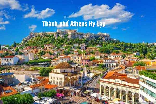 Thành phố Athens Hy Lạp