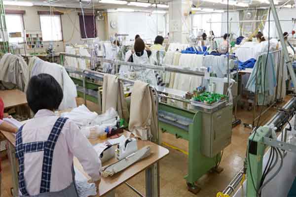 đơn hàng kỹ sư may mặc Nhật Bản